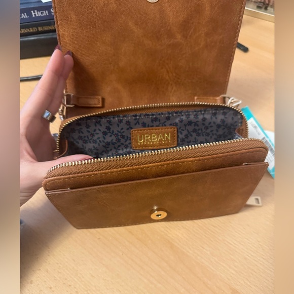 Urban Expressions Aleda Wallet Clutch – Cognac Tan | New With Tags - Picture 4 of 6
